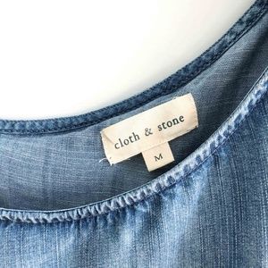 Anthropologie Tops - Cloth & Stone One Shoulder Ruffle Top - Medium Anthropologie Tops - Cloth & Stone One Shoulder Ruffle Top - Medium